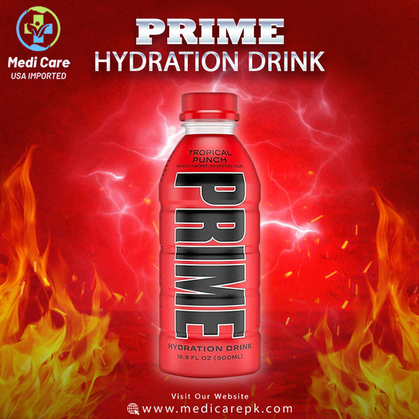 Prime Hydration Drink, Tropical Punch, 16.9 fl oz, Single Bottle