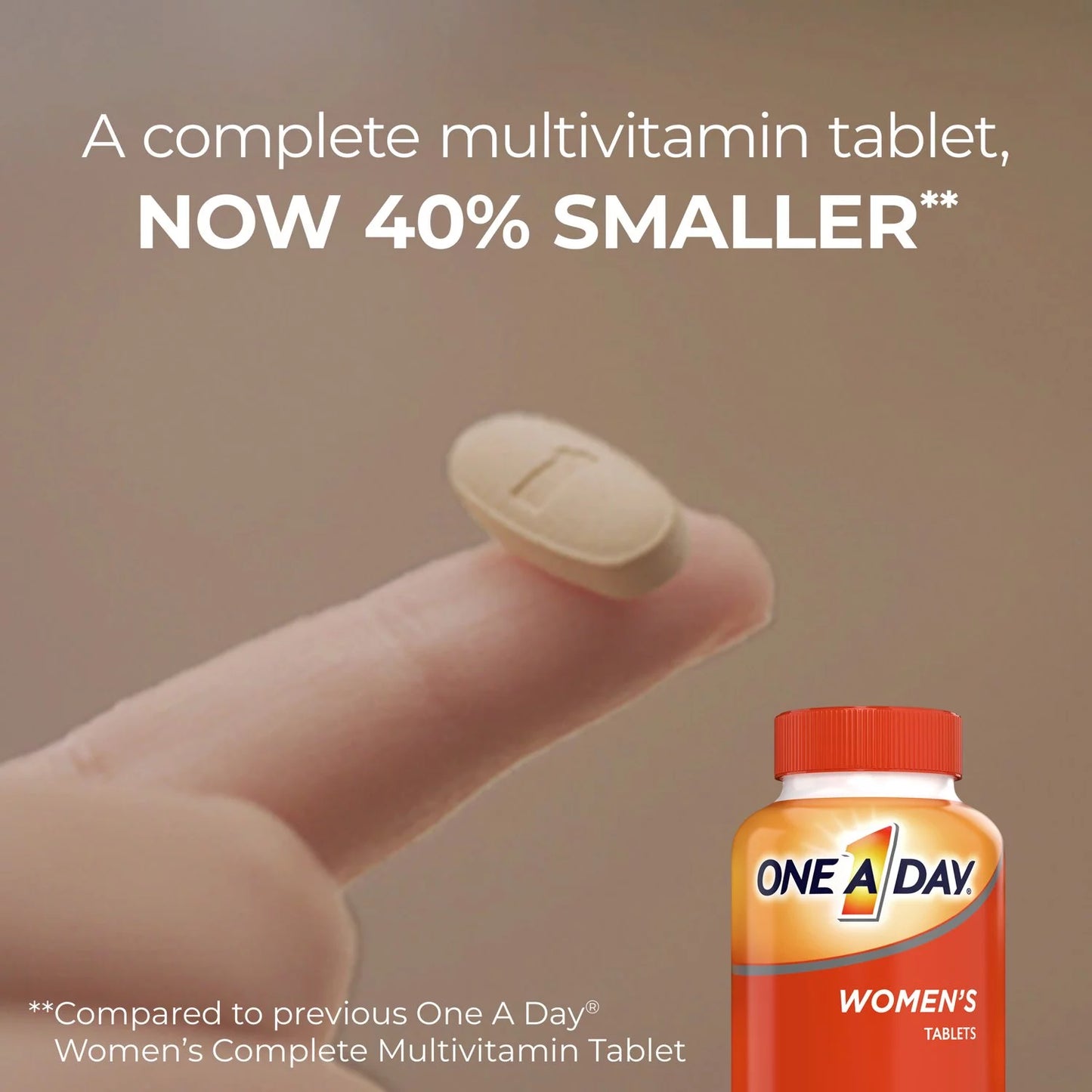 One A Day Women's Multivitamin Tablets for Women, 100 Count