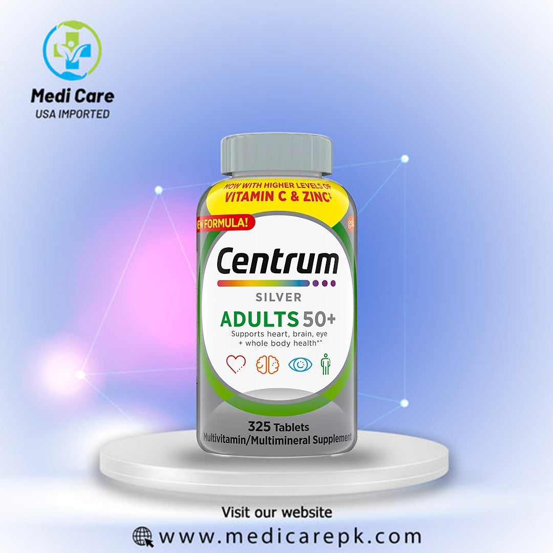 Centrum Silver Multivitamin for Adults 50 Plus, Multimineral Supplement, 325 Ct