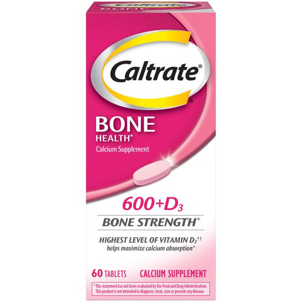 Caltrate Bone Health 600+D3 60 Tabs