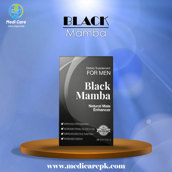 Black Mamba For Men | 30 Softgels (IMPORTED)