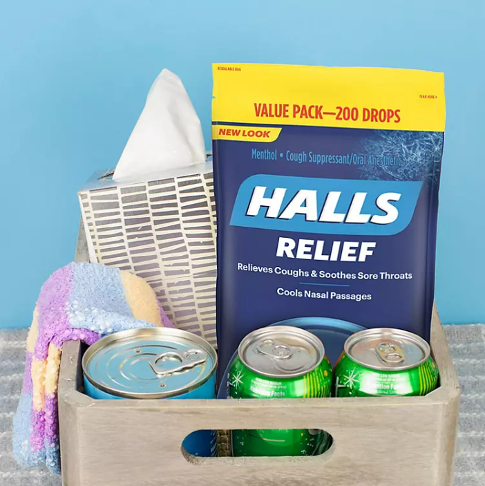 Halls Relief Mentho-Lyptus Cough Drops, Economy Pack
