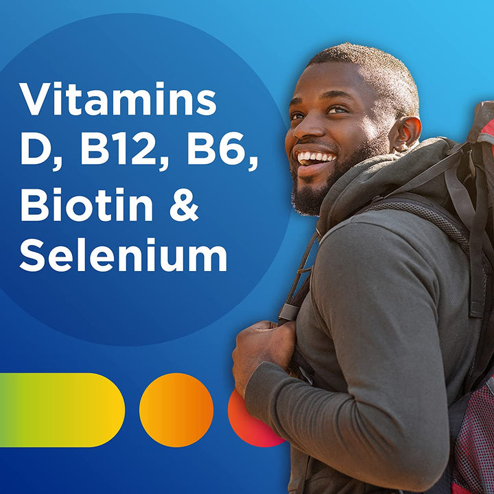 Centrum Multivitamin for Men, Multivitamin/Multimineral Supplement with Vitamin D3, B Vitamins and Antioxidants, Gluten Free, Non-GMO Ingredients - 120 TabletsCount