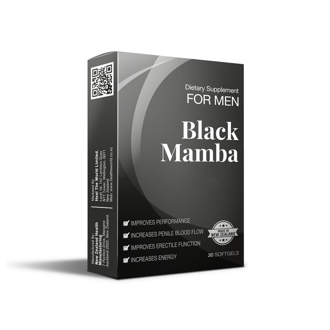 Black Mamba For Men | 30 Softgels (IMPORTED)